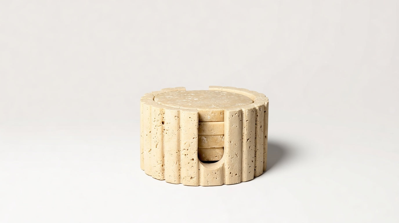 Tra Marble Decorative Coaster