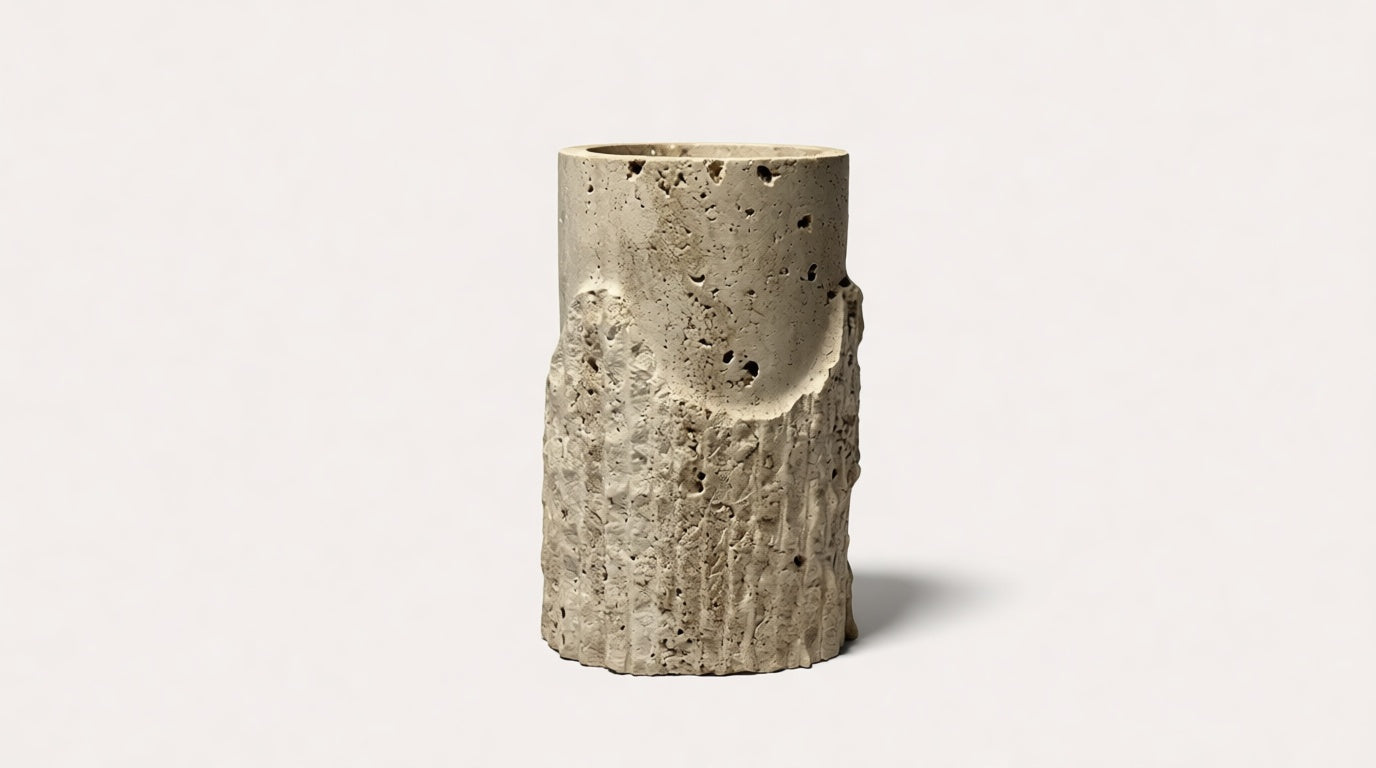 Trapa Marble Vase