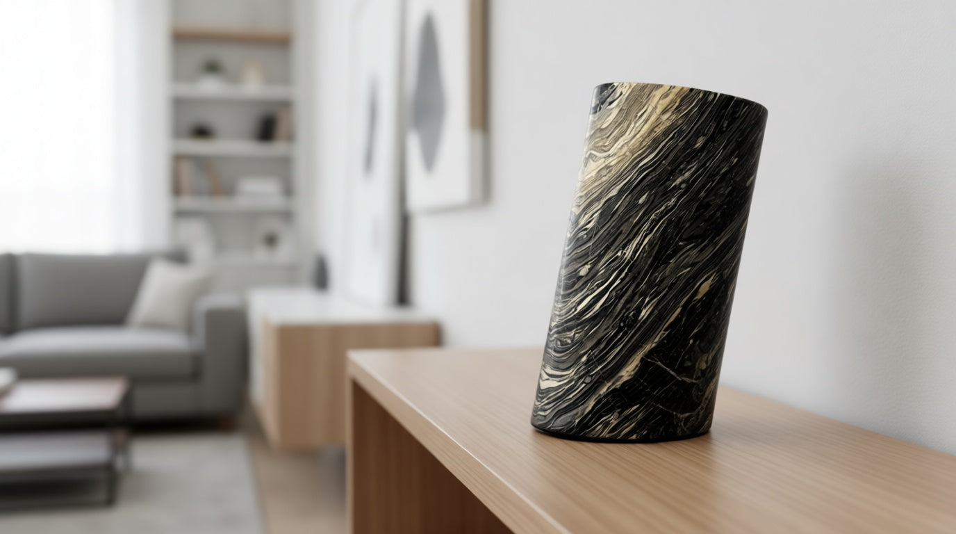 Vas'ay Marble Wine Rack