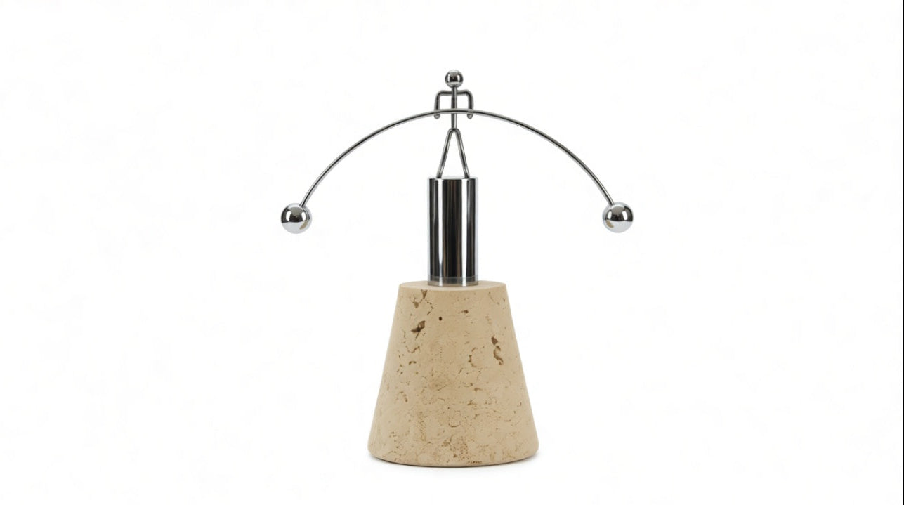 Monarch Travertine Decorative Object