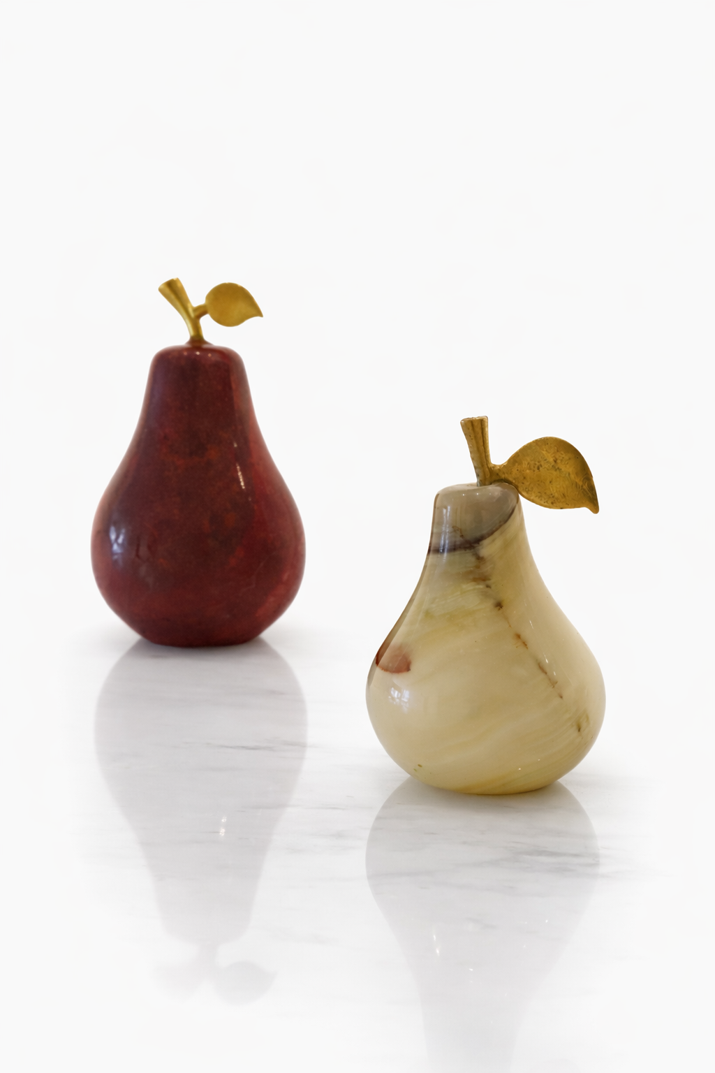 Pomera Rosso Mermer Armut Obje