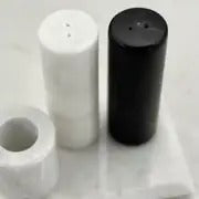 Siyah Beyaz Mermer Baharatlık