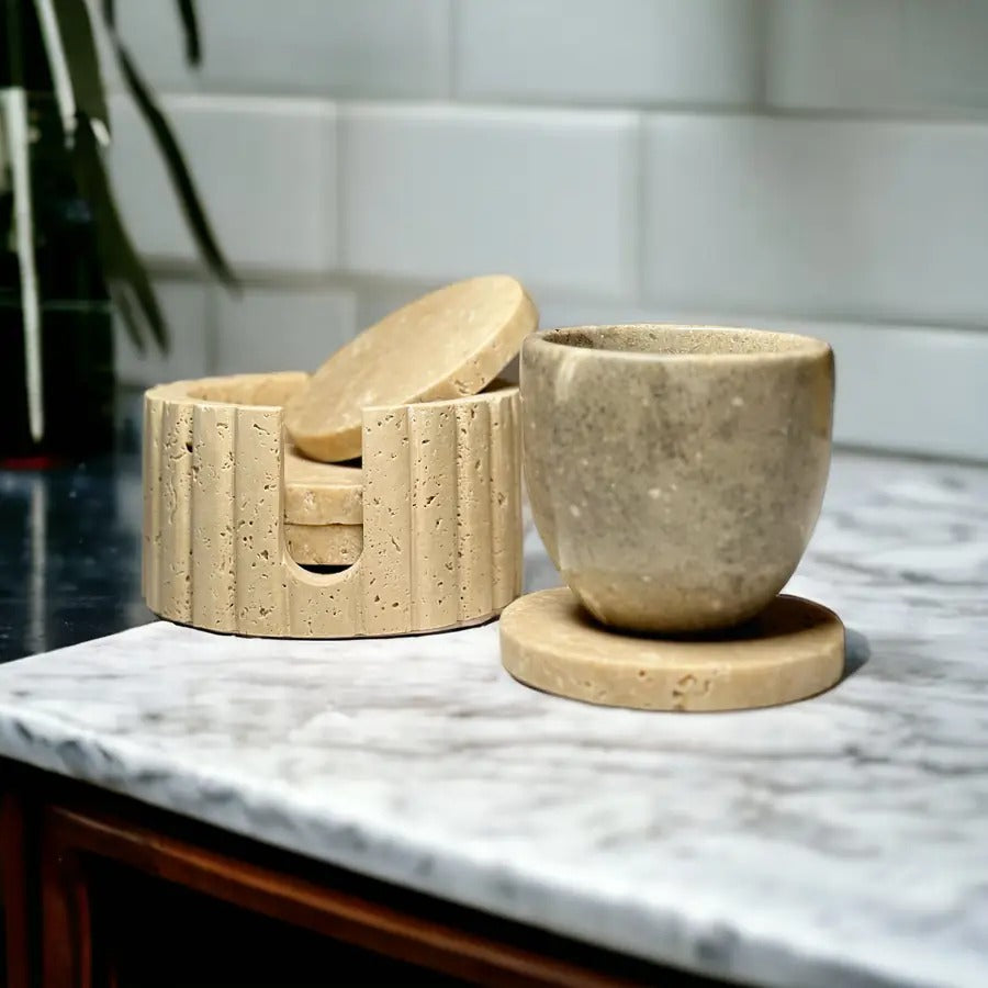 Tra Marble Decorative Coaster