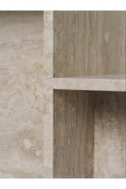 Flamingo - Doğal Traverten Yan Sehpa