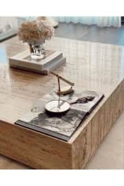 Küp Traverten Sehpa