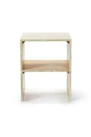 Weincut - Traverten Dekoratif Tek Sehpa