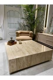 Küp Traverten Sehpa