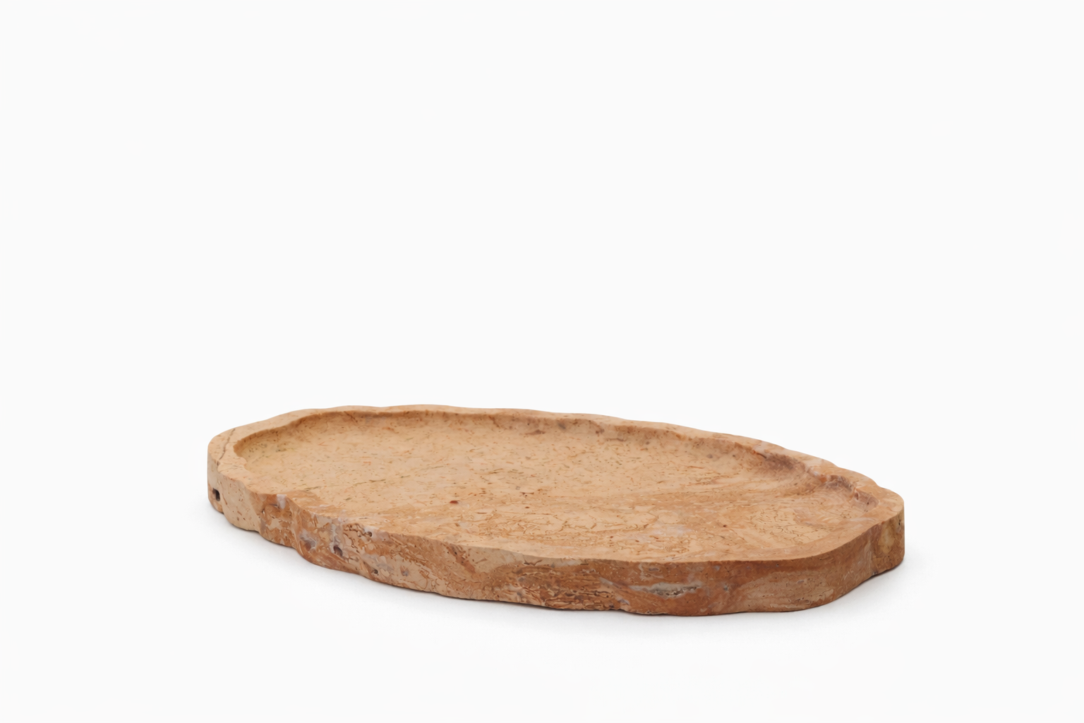 Raw Stone – Doğal Kenarlı Mermer Sunum Tepsisi