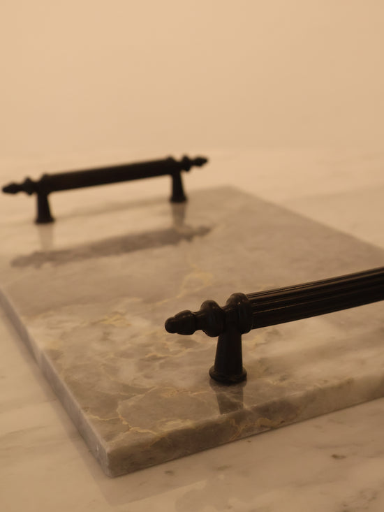 Aurelia Mermer Servis Tepsisi