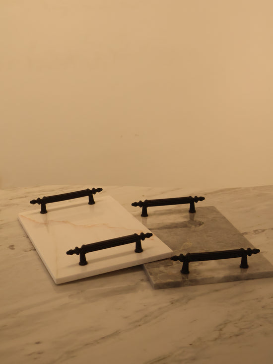 Aurelia Mermer Servis Tepsisi