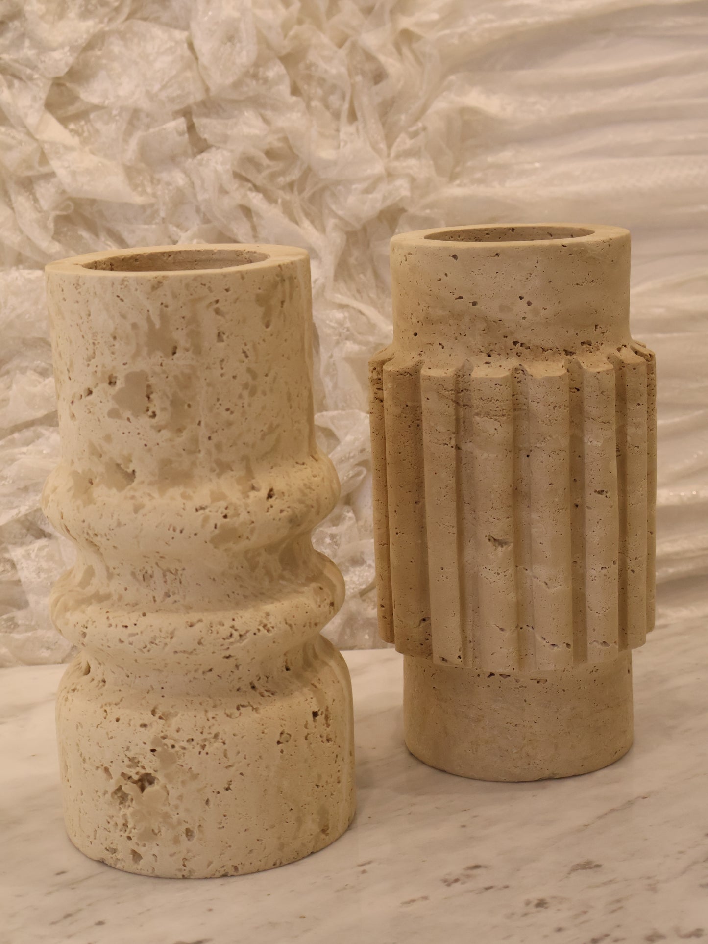 Column Traverten Vazo