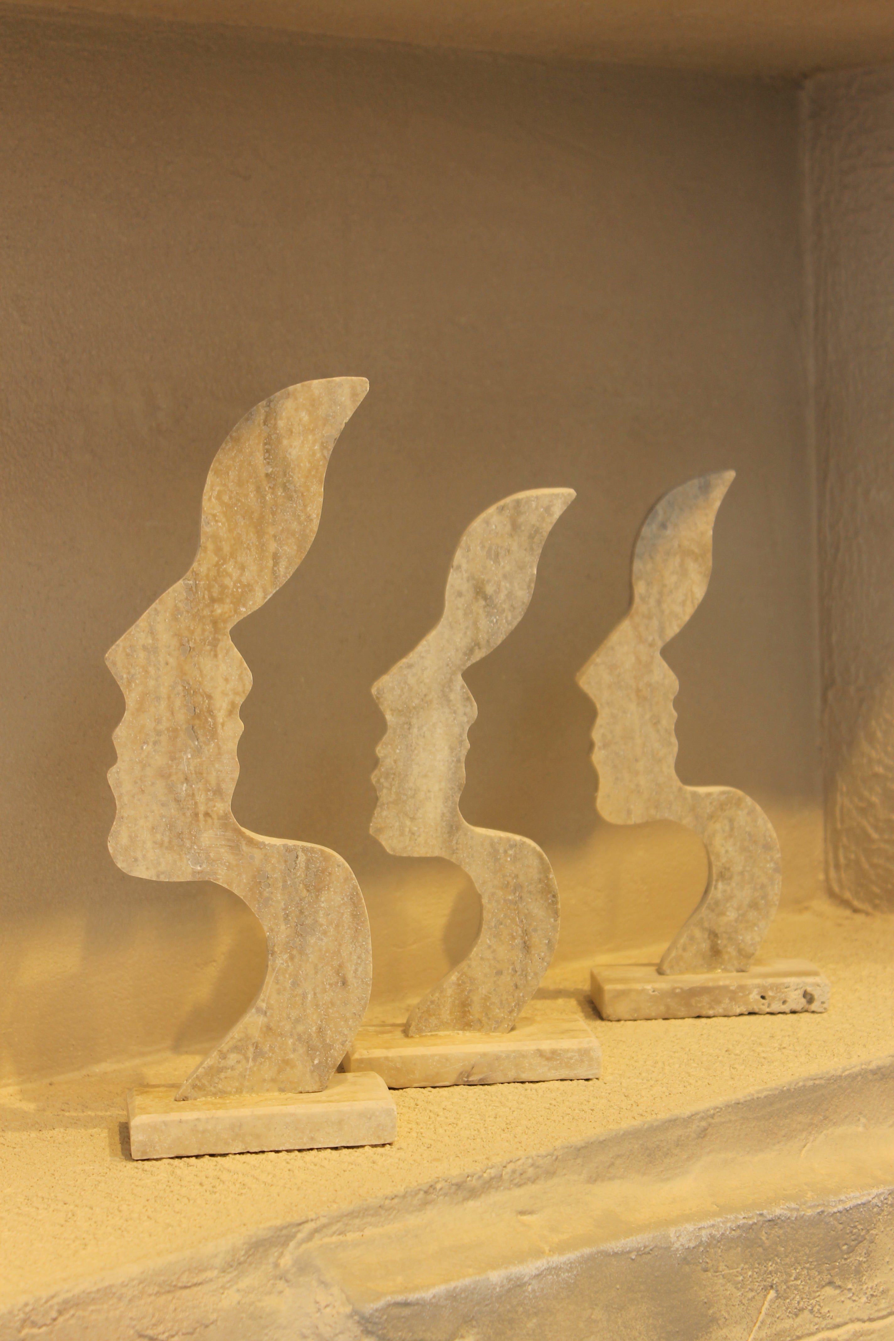 Gaia Travertine Decorative Object