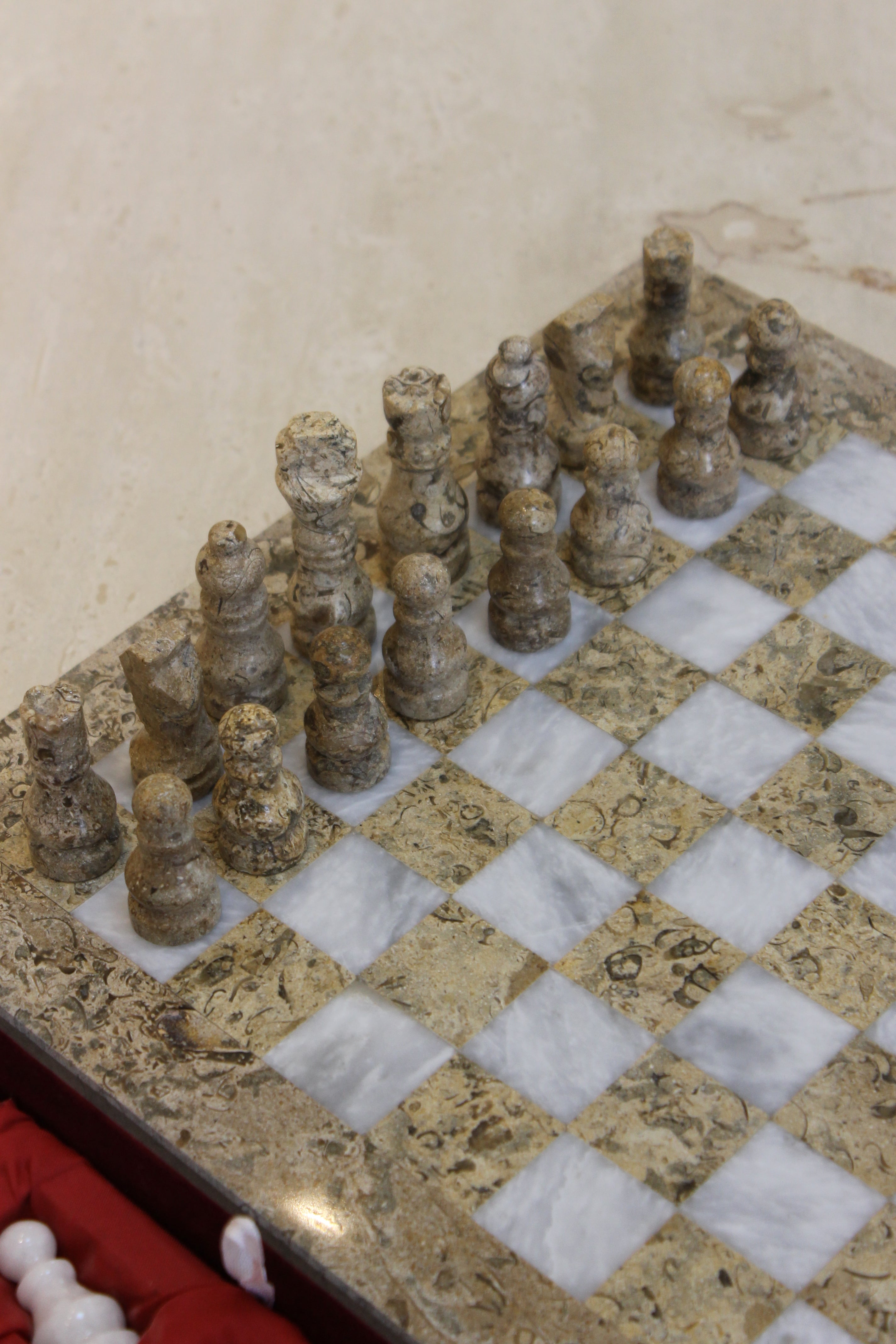 Arbme Marble Chess Set