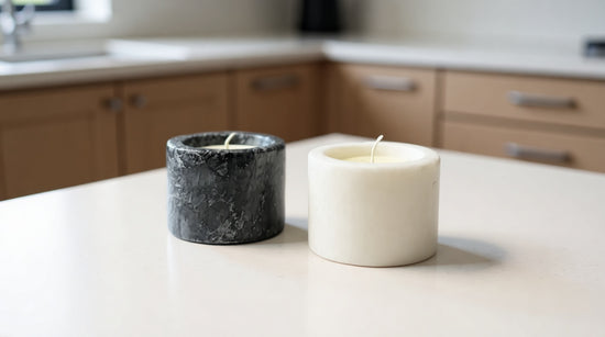Blaw Marble Candle Holder