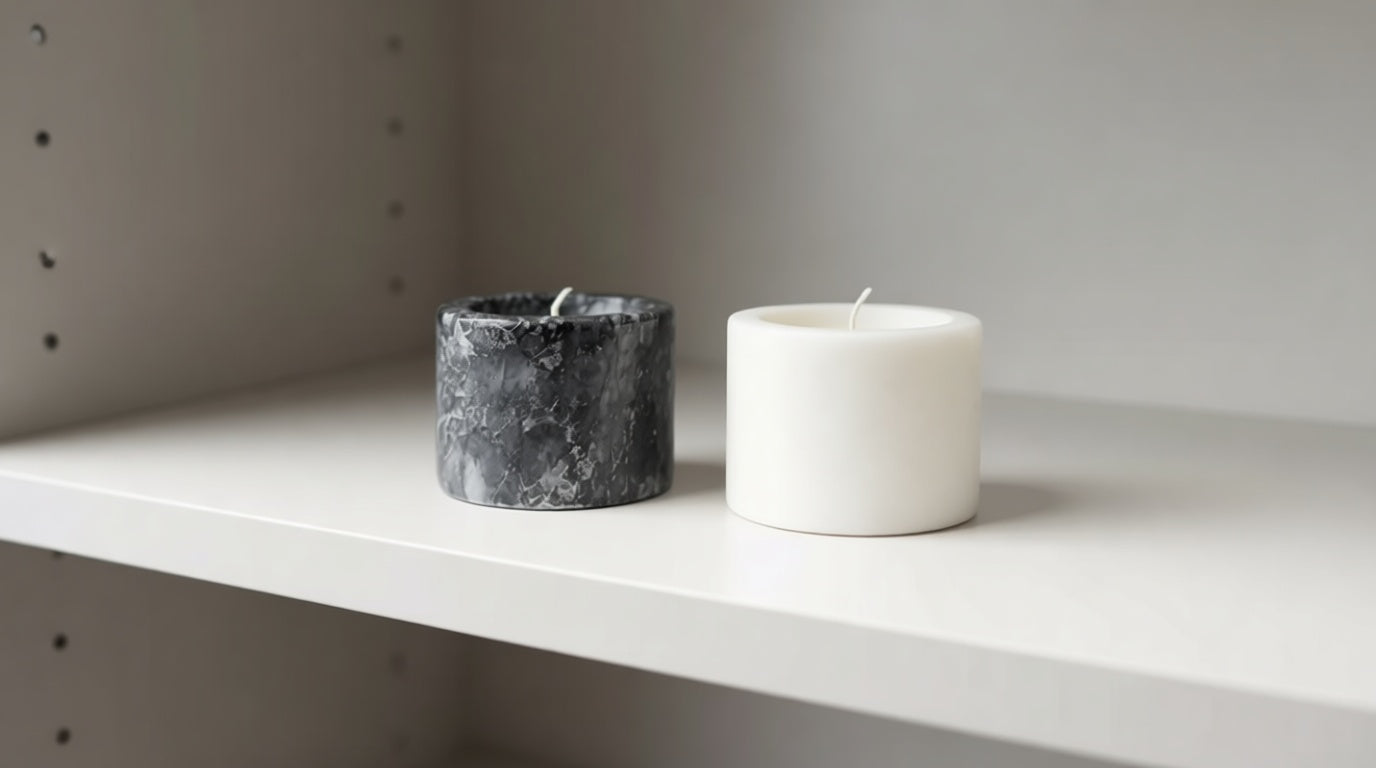 Blaw Marble Candle Holder