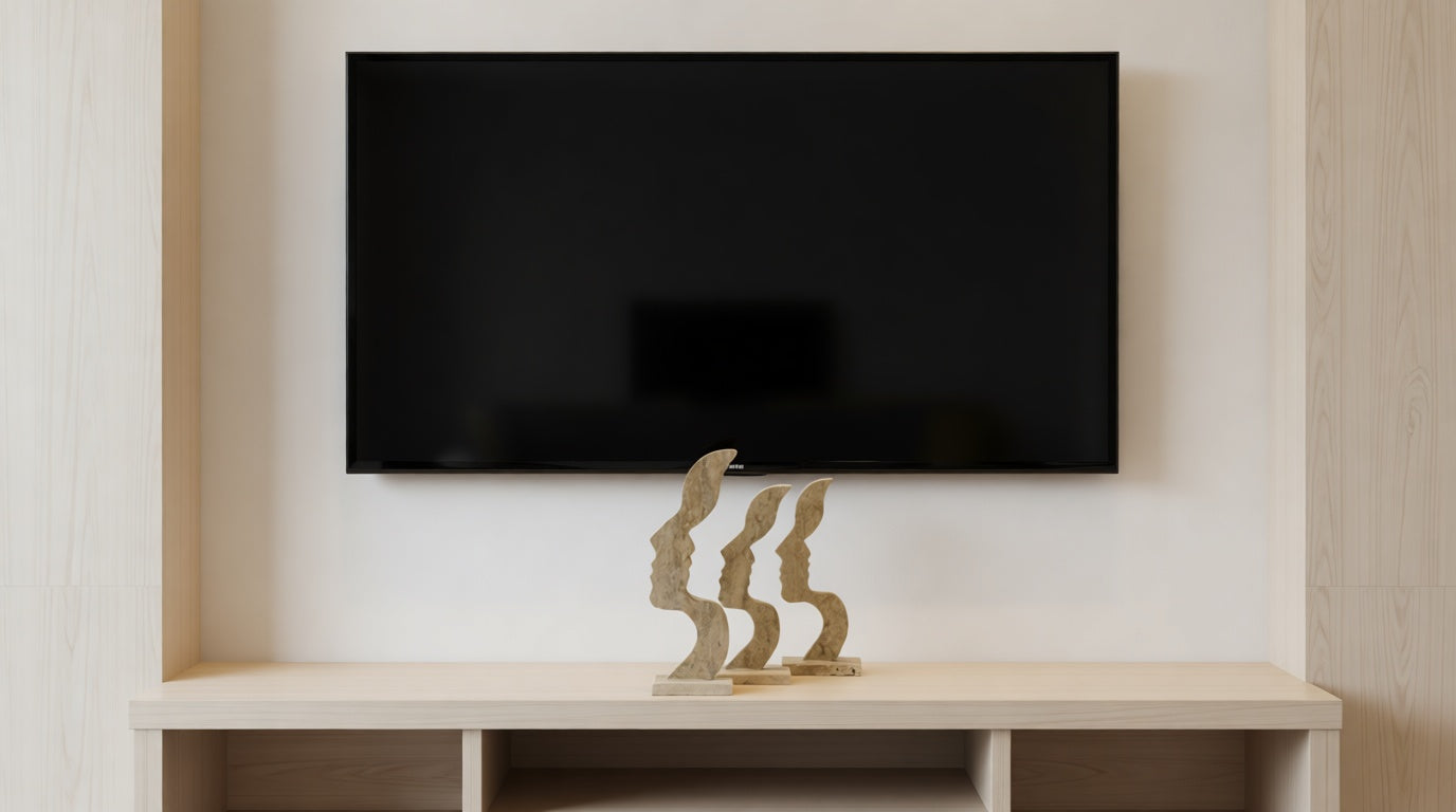 Gaia Travertine Decorative Object