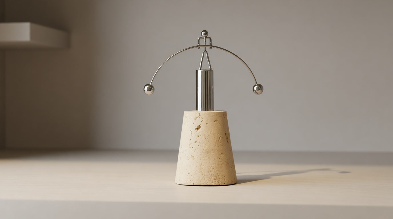 Monarch Travertine Decorative Object