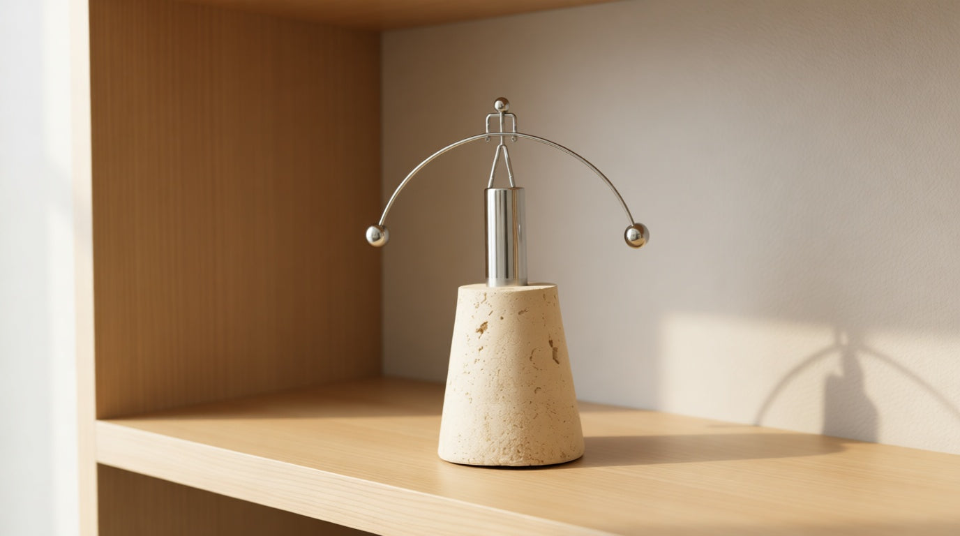 Monarch Travertine Decorative Object