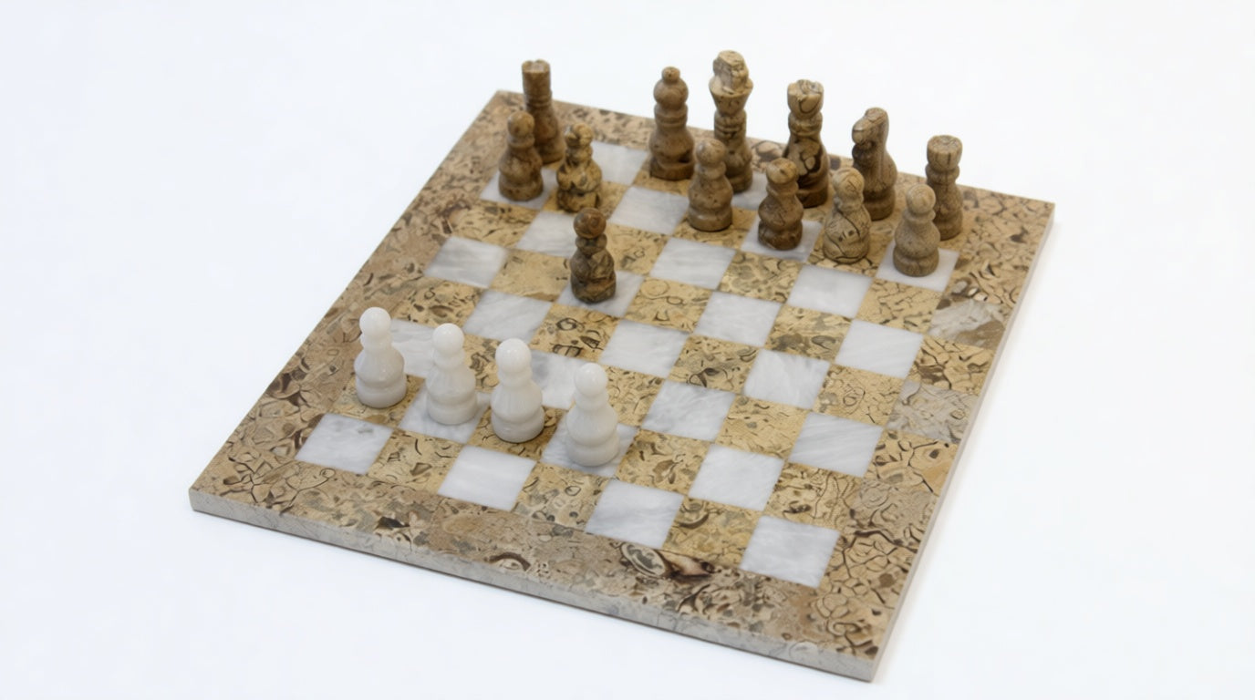 Arbme Marble Chess Set