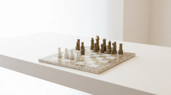 Arbme Marble Chess Set